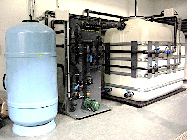 Station de recyclage - lavage poids lourds